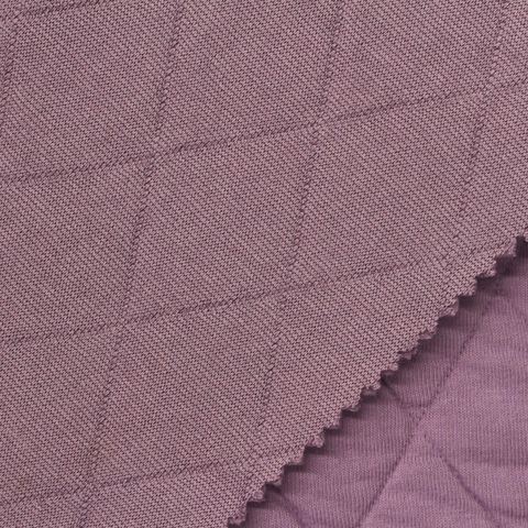 Purple Diamond Jacquard, Poly-Cotton