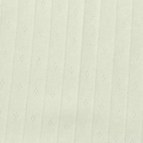 Jacquard 100% Cotton Pointelle Knit Fabric