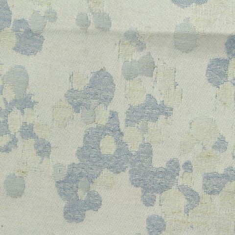 Light Blue Abstract Scuba Knit, Cotton-Poly