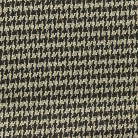 Dark Brown Fine-Houndstooth Jacquard, Polyester