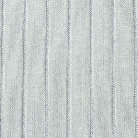 Heather Brushed Polyester Stretch Rib Knit Fabric