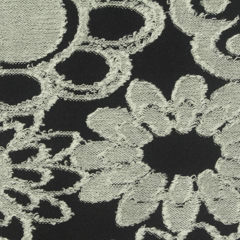 Jacquard Viscose Polyester Stretch Jersey Knit Fabric