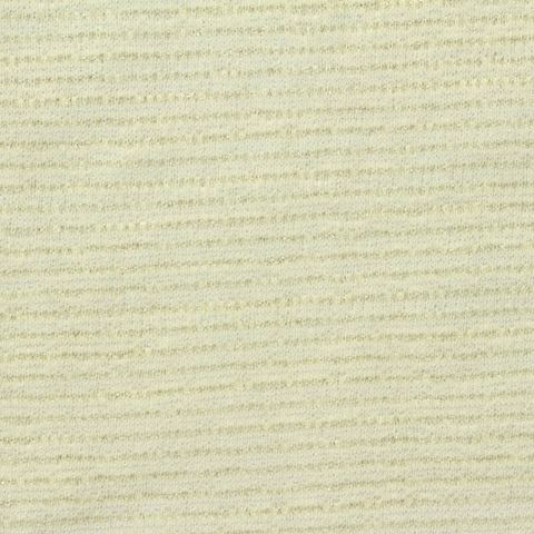 Fine Striped Polyester Cotton Metallic Bouclé Fabric