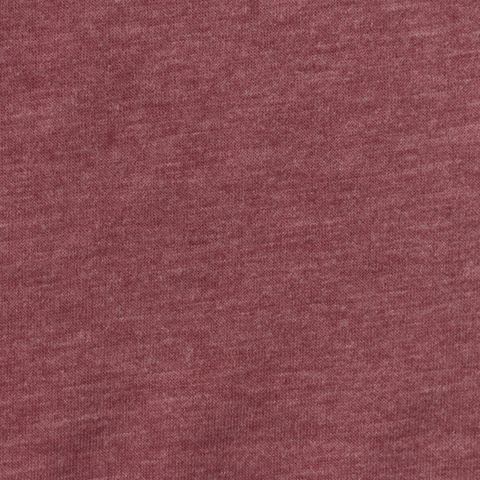 Heather Polyester Viscose Stretch French Terry Fabric