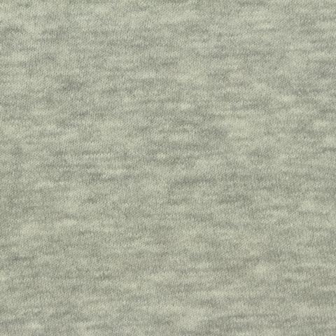 Heather Brushed Cotton Polyester French Terry Fabric