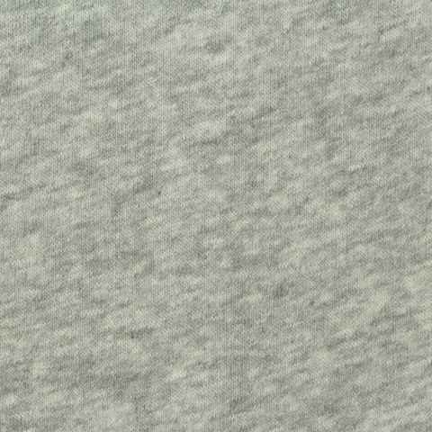 Heather Brushed Cotton Polyester French Terry Fabric