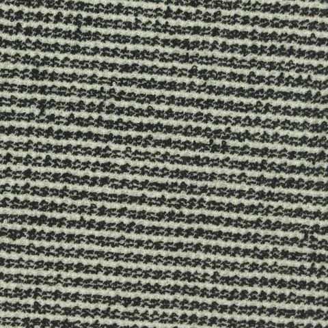 Fine Striped Polyester Viscose Blend Bouclé Fabric