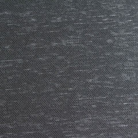 Dark Grey Marl Piqué Knit, Linen-Poly