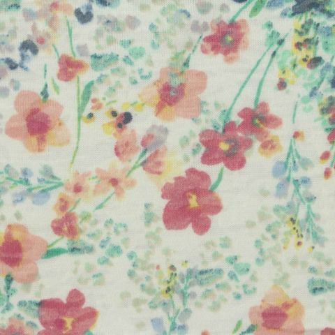 Polyester Cotton Jersey Knit Fabric