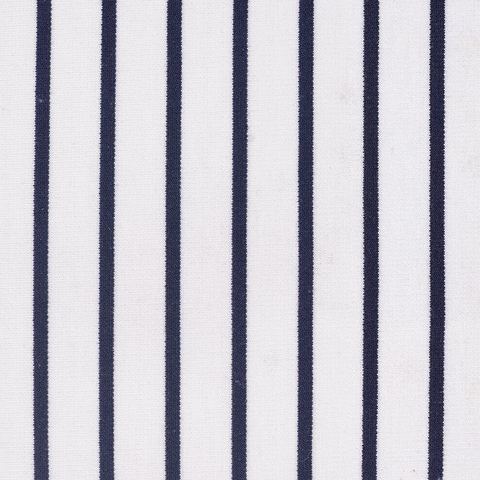 Striped Polyester Viscose Blend Ponte Knit Fabric