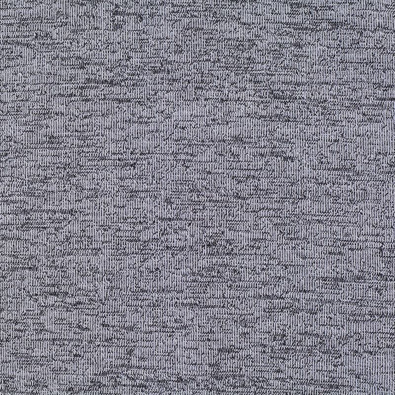 Heather Polyester Viscose Stretch Jersey Knit Fabric