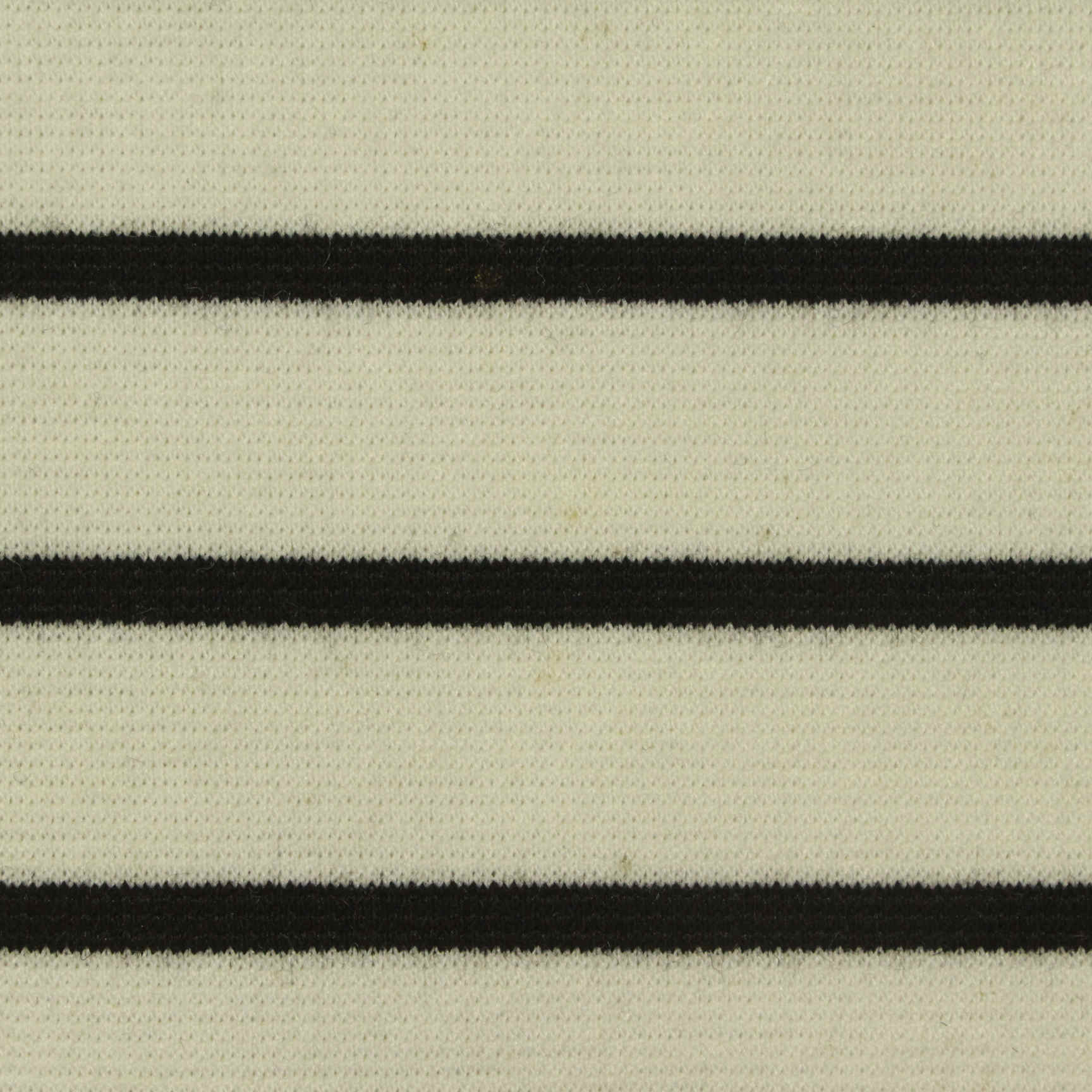 Striped Cotton Polyester Ponte Knit Fabric