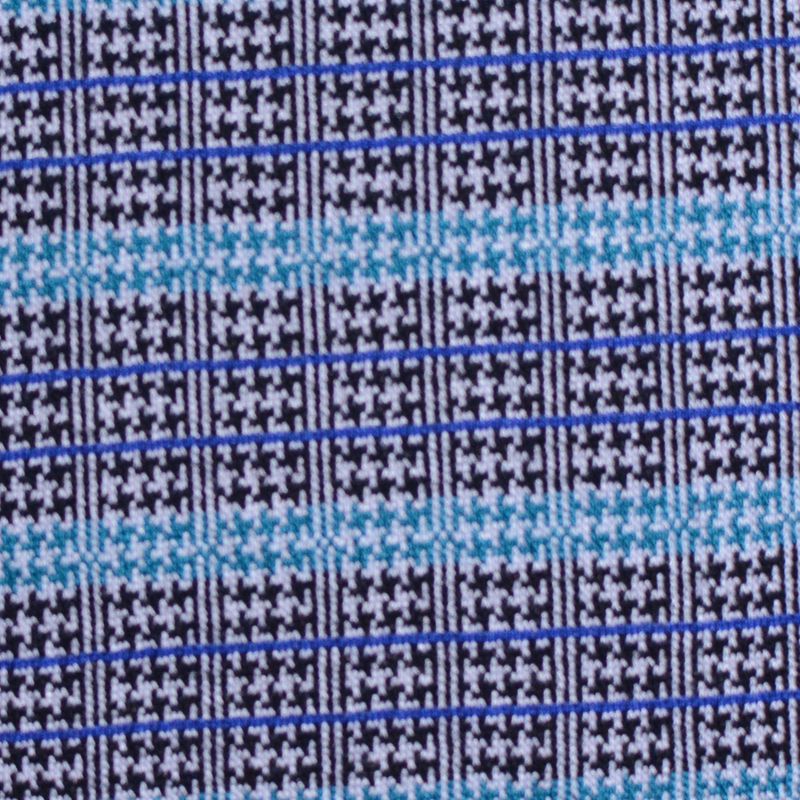 Striped Polyester Cotton Knit Fabric