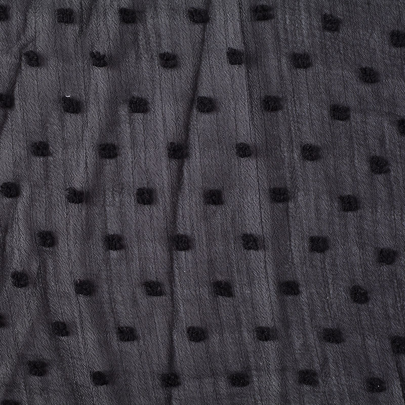 Fine Dotted 100% Polyester Woven Fabric