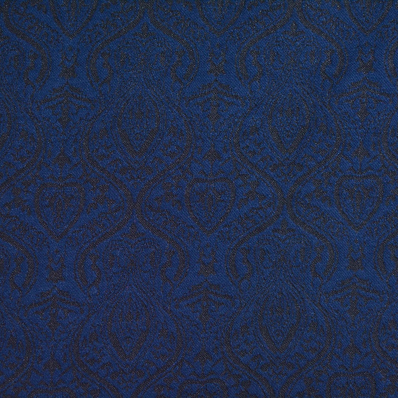 Jacquard Cotton Nylon Stretch Knit Fabric