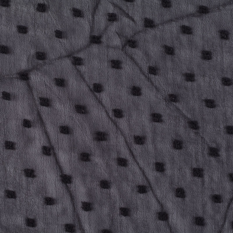 Fine Dotted 100% Polyester Chiffon Fabric