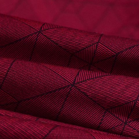 Jacquard Cotton Stretch Twill Fabric