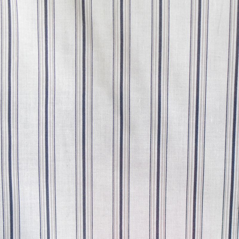 Fine Striped 100% Cotton Poplin Fabric