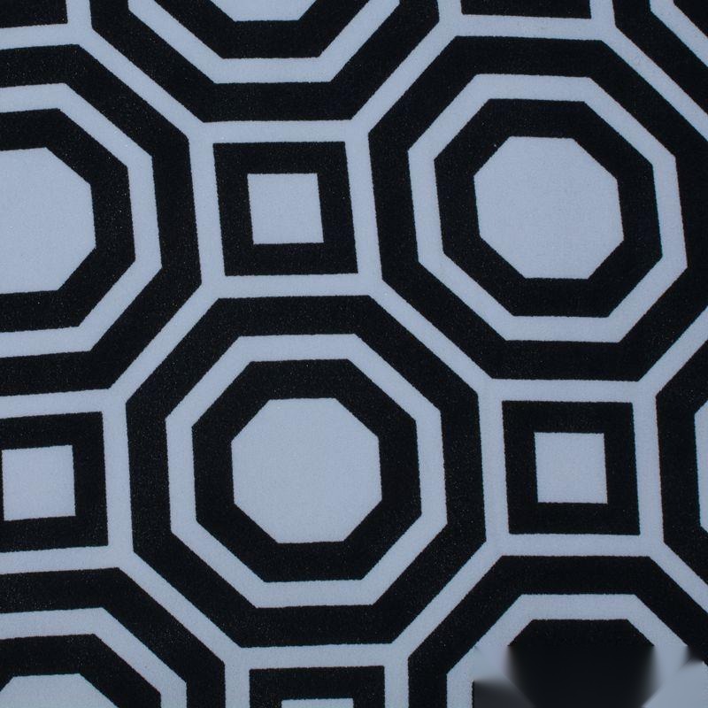 Printed 100% Polyester Linen-Look Fabric
