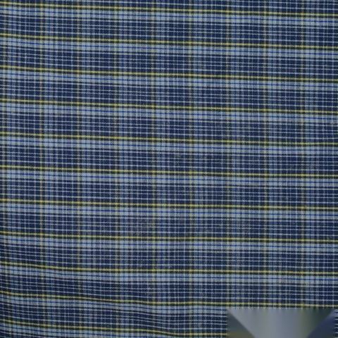 Fine Plaid 100% Cotton Woven Fabric