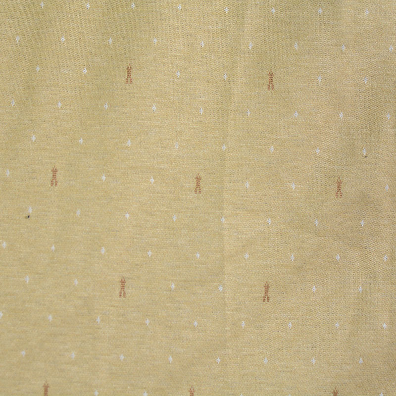 Jacquard Polyester Viscose Stretch Knit Fabric