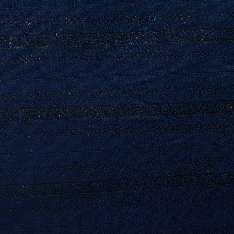 Jacquard Polyester Viscose Stretch Knit Fabric