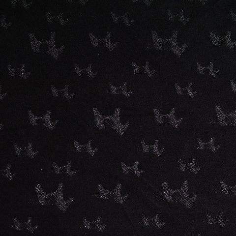 Jacquard Polyester Viscose Stretch Knit Fabric