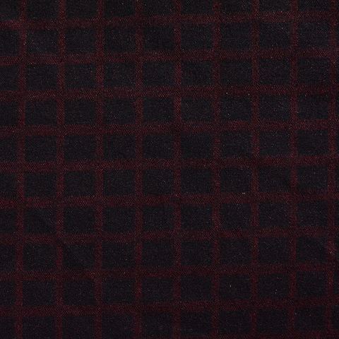 Plaid Polyester Viscose Stretch Knit Fabric