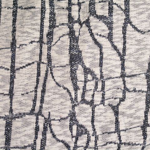 Jacquard Polyester Cotton Knit Fabric