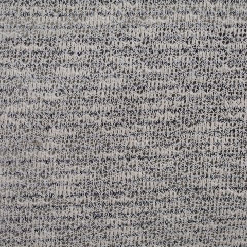Fine Striped Cotton Polyester Knit Fabric
