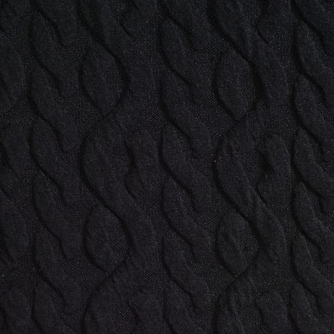 Jacquard Polyester Viscose Stretch Knit Fabric