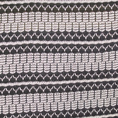 Jacquard Cotton Polyester Knit Fabric