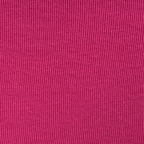 Viscose Stretch Rib Knit Fabric