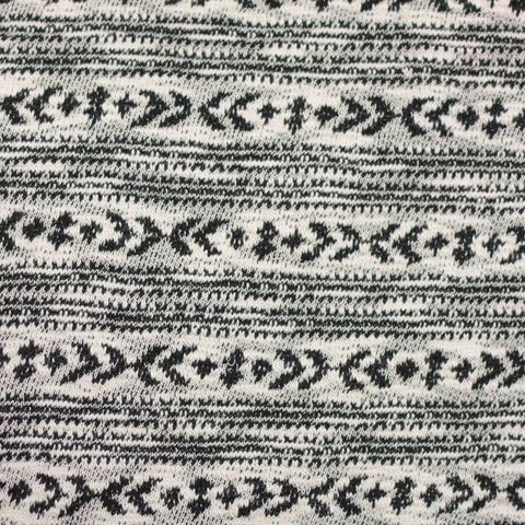 Jacquard 100% Cotton Knit Fabric