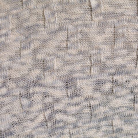 Jacquard Polyester Cotton Knit Fabric
