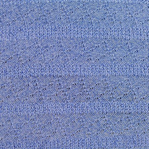 Jacquard 100% Polyester Chunky Knit Fabric