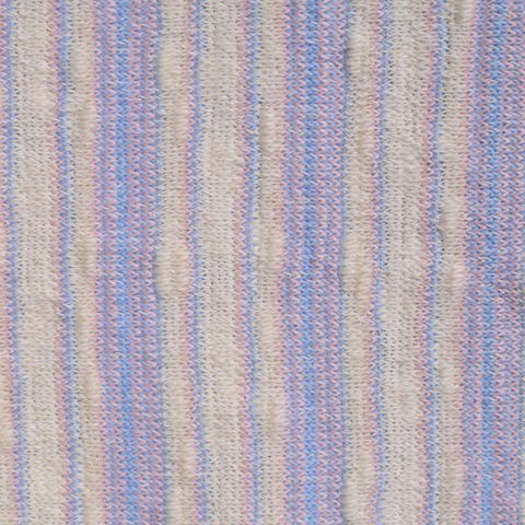 Fine Striped Polyester Stretch Knit Fabric