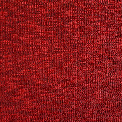 Heather Polyester Stretch Chunky Knit Fabric