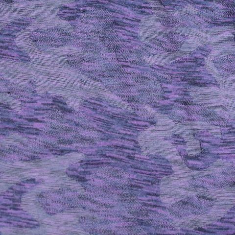 Bold Camo Viscose Polyester Stretch Knit Fabric