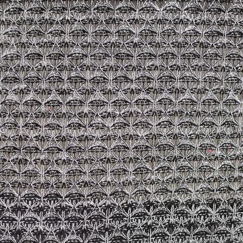Jacquard Polyester Viscose Knit Fabric