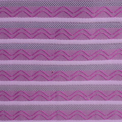 Jacquard Polyester Stretch Knit Fabric