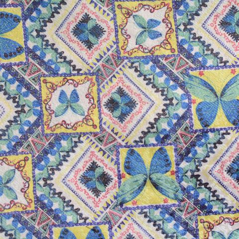 Animal Print Polyester Cotton Woven Fabric