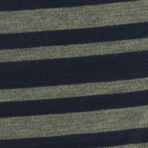 Navy Horizontal-Stripe Knit, Polyester