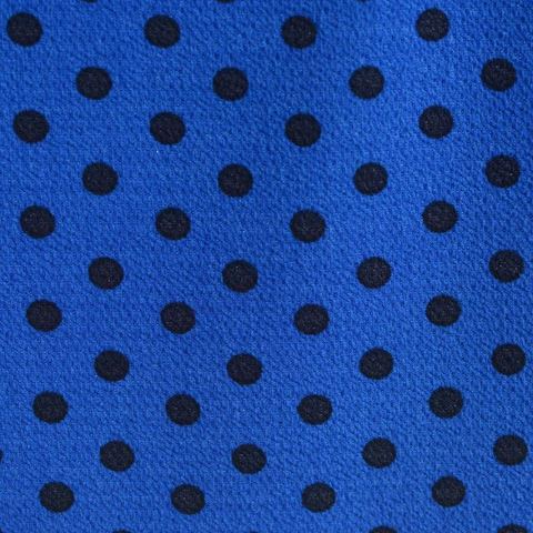Dotted Polyester Stretch Chiffon Fabric