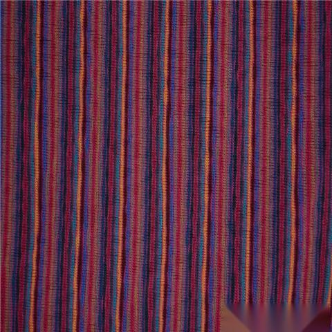 Fine Striped Polyester Stretch Knit Fabric