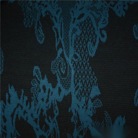 Jacquard Viscose Polyester Stretch Knit Fabric