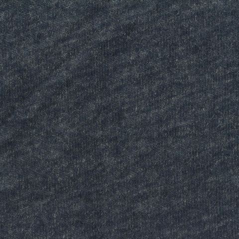 Heather Polyester Viscose Rib Knit Fabric