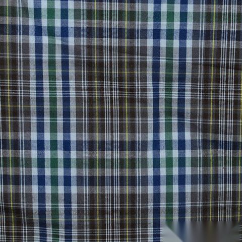 Bold Plaid 100% Cotton Poplin Fabric