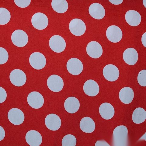 Bold Dotted 100% Viscose Twill Fabric