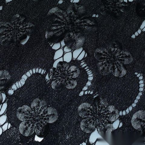 Black Floral Lace
